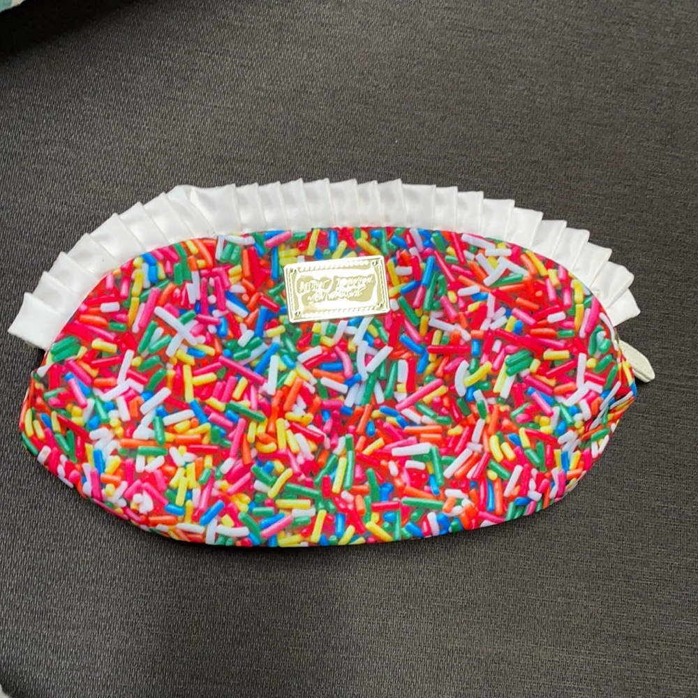Betsy Johnson makeup bag